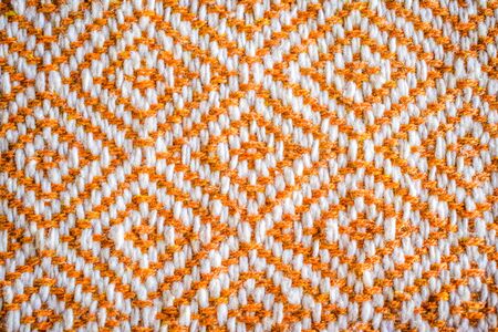 Texture of Thai style handmade fabricの写真素材