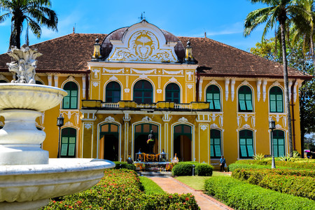 Chao Phya Abhaibhubejhr building, traditional medicine museumのeditorial素材