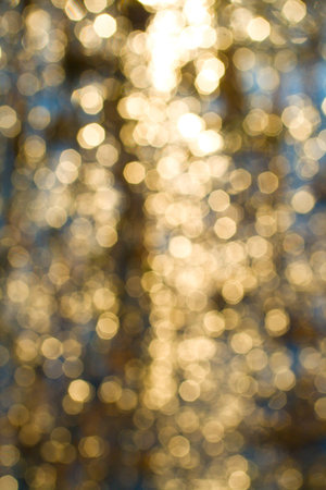 abstract defocused octagon backgroundの写真素材