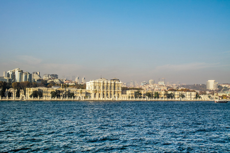 Dolmabahce Palace in Istanbulの写真素材