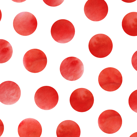 Painted polka dot pattern.の写真素材