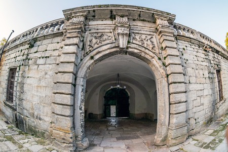 Pidhirtsi, Ukraine - July, 2017: Medieval Pidhirtsi Castle, Pidhirtsi village Lviv region Ukraineのeditorial素材