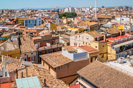 View of Valencia from above.