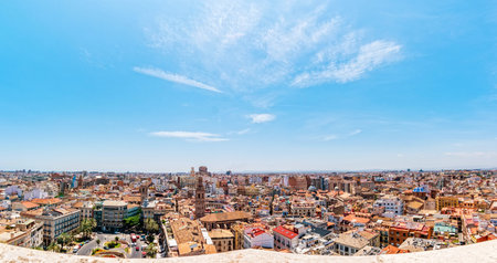 View of Valencia from above.