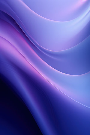 Dark abstract background blue blurred background light effects generative aiの素材