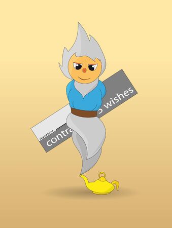 gin - characterのイラスト素材