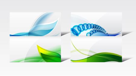 Business cards. Vector illustrationのイラスト素材