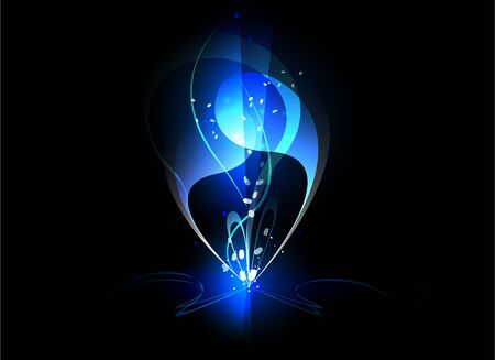 vivid abstract backgroundのイラスト素材
