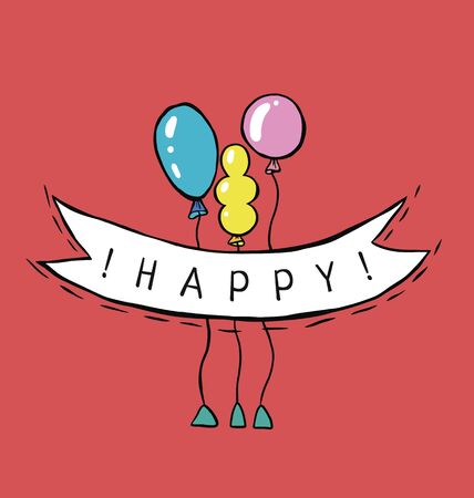  birthday cardのイラスト素材