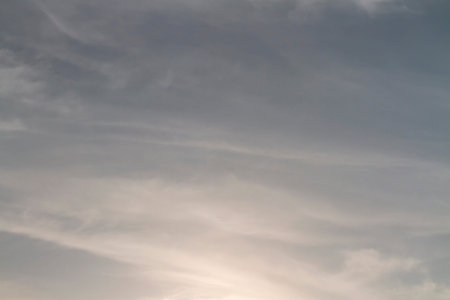 Beautiful sunset sky background panorama