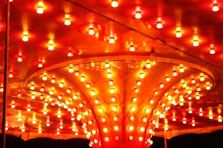 carrousel lightsの写真素材
