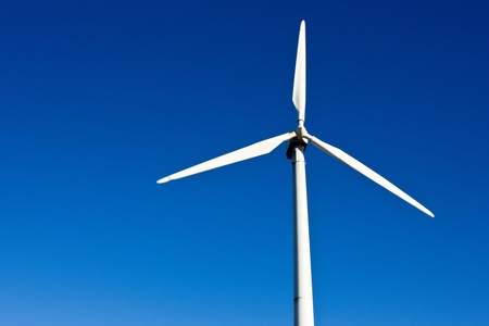 wind turbine propeller bladesの写真素材