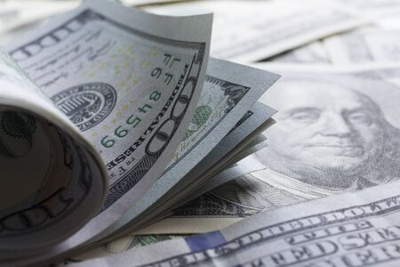 Money American dollar backgroundの写真素材