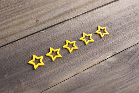 Customer Experience Concept, Best Excellent Services Rating for Satisfaction. five star.