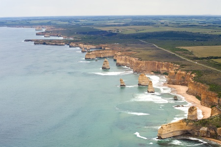 12 Apostles On the Great Ocean Road - Australiaの写真素材