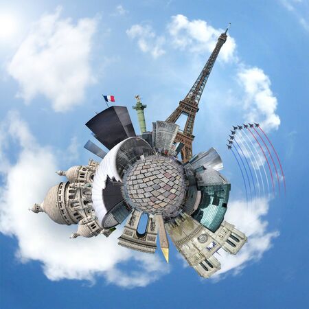 Paris conceptの写真素材