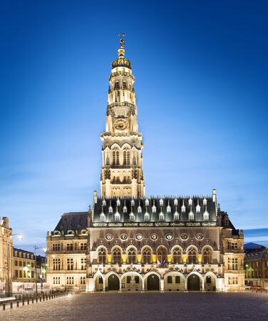 View of the The heroes place in Arras, France