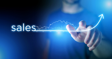 View of a Hand of man writing on empty glass with a penの写真素材