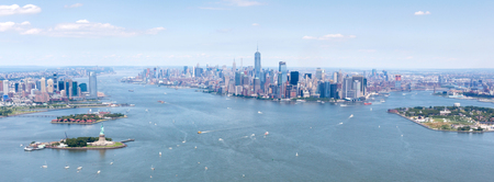 View of New york city - United states of Americaの写真素材