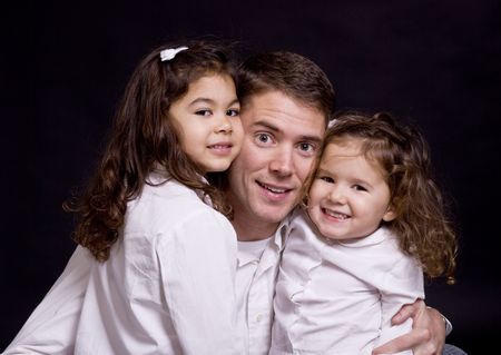 A happy family. Bonding, Love, marriage, childrenの写真素材
