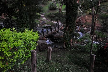 Doi In-ta-non, the highest mountain in Thailandの写真素材
