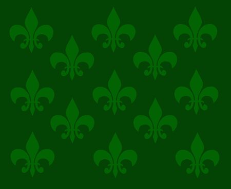 green ornament wallpaperの写真素材