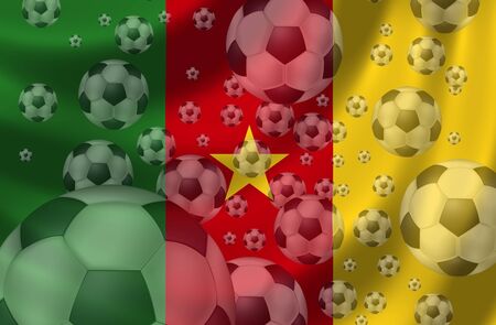 Soccer Cameroonの写真素材