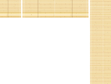 Bamboo window blind-vector illustrationのイラスト素材