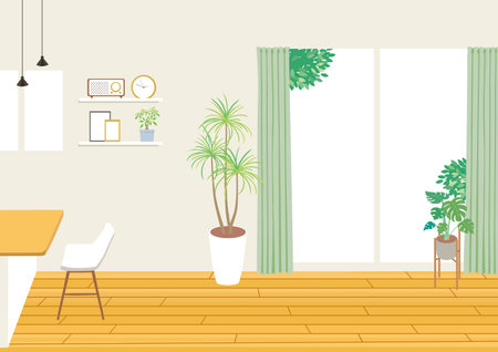 Living illustrationsのイラスト素材