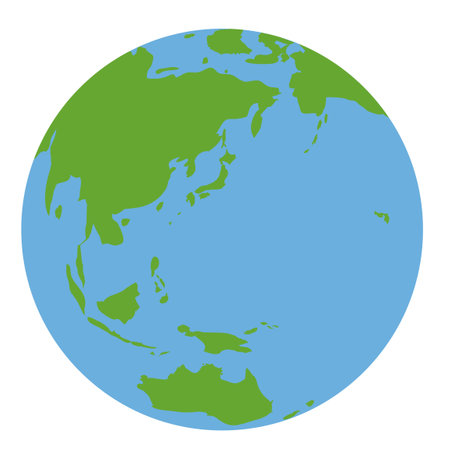 Earth illustrationsのイラスト素材