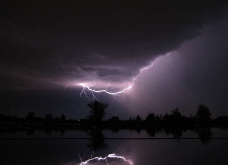 lightning の写真素材