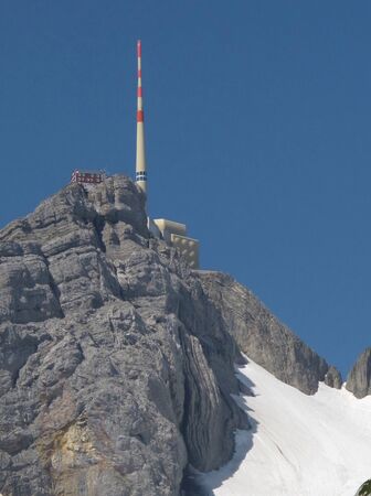 Top of Mt  Saentisの写真素材