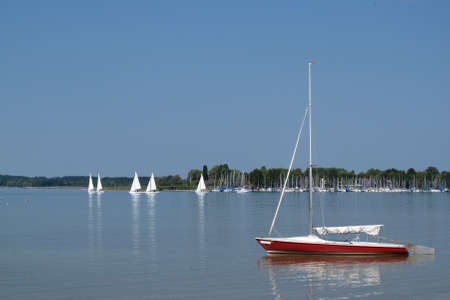 Sailors paradise Chiemseeの写真素材
