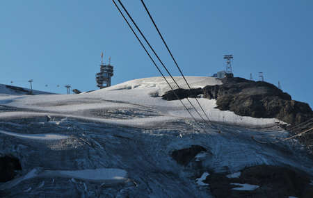 Summit station on Mt Titlisのeditorial素材