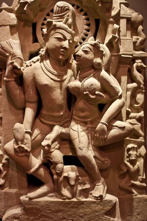Nort-Central India, XI century A.D., Sandstoneの写真素材