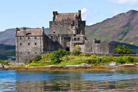 The castle is one of the most photographed monuments in Scotland and a popular venue for weddings and film locationsの写真素材