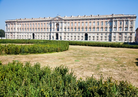 Reggia di Caserta (Caserta Royal Palace) during a sunny dayのeditorial素材