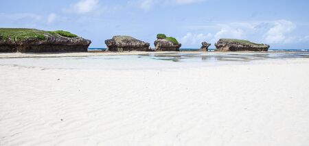 Watamu, close to Malindi, Kenya. The most beutiful beach of the area. Copy space.の写真素材