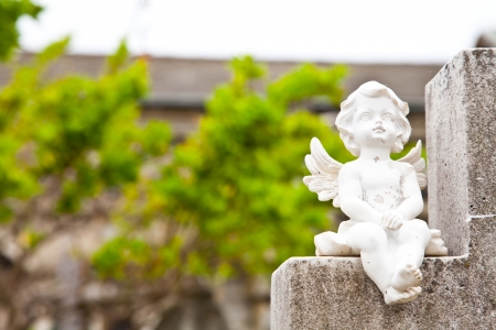 Collection of the most beautiful and moving architectures examples in European cemetariesの写真素材