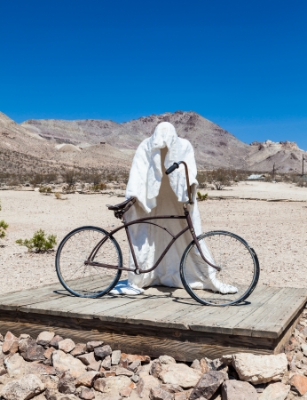 Goldwell Open Museum: in the middle of Nevada desert, abandoned ghost sculpturesのeditorial素材