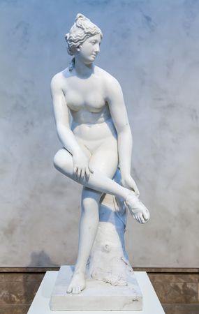 Sensual pose for this neoclassical copy of Venusのeditorial素材