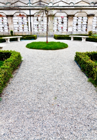 Collection of architectures examples in European cemetariesのeditorial素材