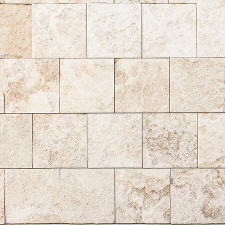 Travertino Marble on this white wall backgroundの写真素材