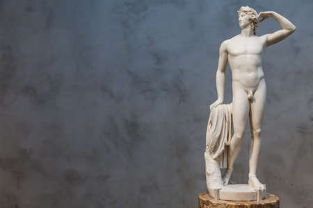 Apollo's idealized body and balanced pose