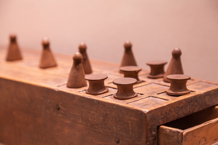 Senet is one of the oldest known board games, 3.500 B.C. This is the father of Chess game.