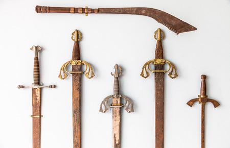 Spanish sword collection detail, sigle XVIの写真素材
