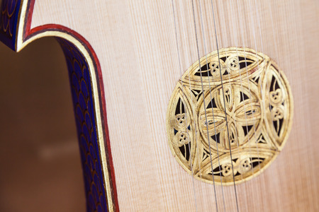 Old Spanish violaの写真素材