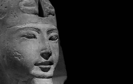Detail of an Egyptian Sphinx - Ramesside Period