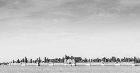 The most beautiful cemetery of the world, on San Michele isle in front of Venice