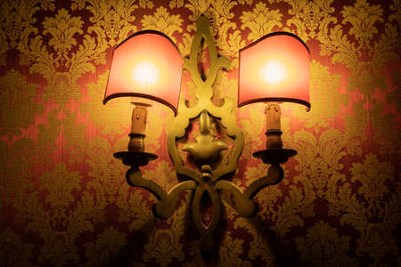 Vintage venetian background. Retro pattern in this old decorative wallpaper.の写真素材